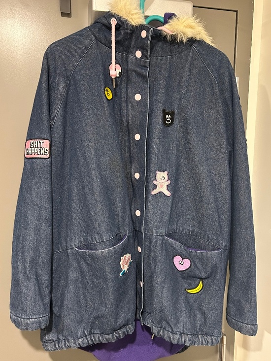 Lazy Oaf Jackets & Blazers - Lined denim jacket